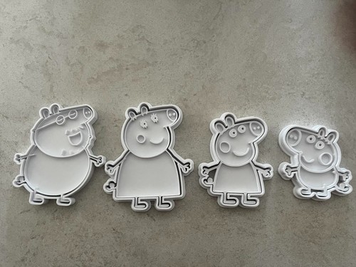 Peppa pig family - pig,