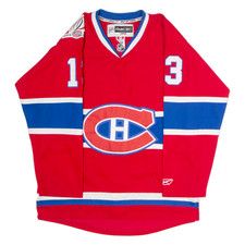 REEBOK Montreal Canadiens 100th Anniversary #13 Cammalleri Mens Jersey Red USA M