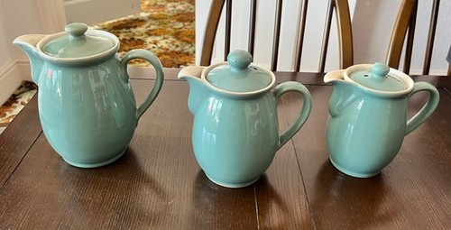 Denby pottery green - pottery, jugs,tea