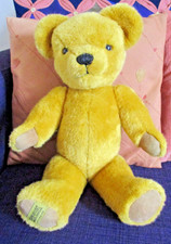 Merrythought vintage 40cm/16" teddy bear.