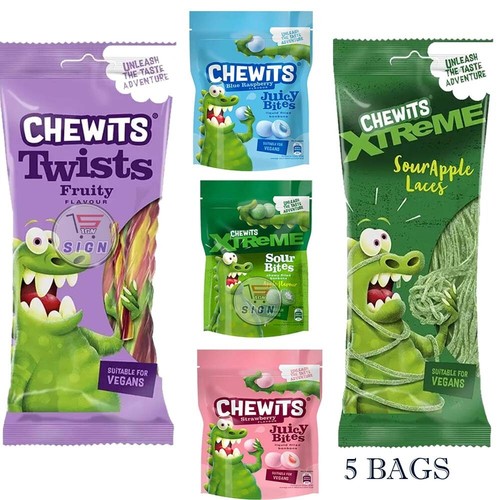 Chewits juicy laces sweets - juicy, 5