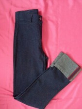 Vintage 80's 'CLOCK HOUSE' Turn-Up Leg High Waist Jeans Fit UK 6 - Never Worn!