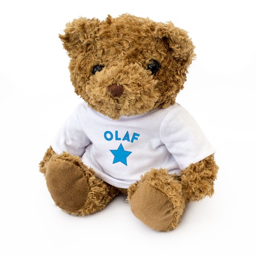 New olaf teddy bear cute - new,