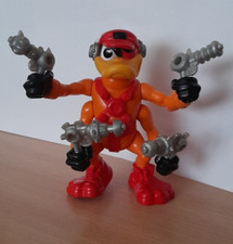 Vintage 1990 Dead-Eye Duck Hasbro Bucky O Hare Vintage Figure with 4 Guns