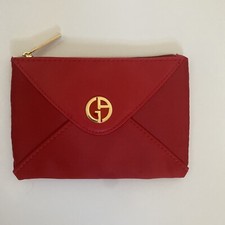 GIORGIO ARMANI BEAUTY Small Red Coin Purse / Pouch