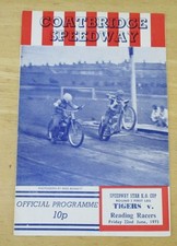 Speedway Programme Coatbridge Tigers v Reading Racers 22nd June 1973