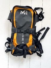 Millet Totem 10 skiing snowboarding rucksack very good condition day sack orange