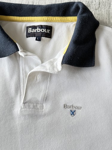 Barbour men white - men's, t-shirt