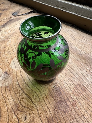 Vintage venetian murano green - vintage,