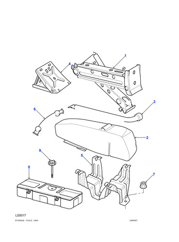 Land rover strap - land,