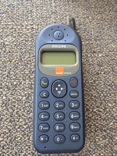 Vintage philips savvy - vintage, blue