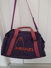 Head St. Lucia Retro Vintage Purple And Orange Sports Bag