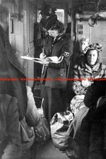 F019495 Deutsche Reichsbahn train attendant Germany c1944