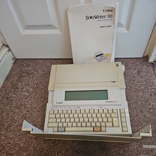 Vintage Canon Starwriter 30 &