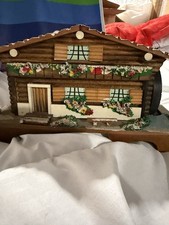 Vintage Wooden Swiss Chalet