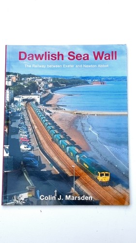 Dawlish sea wall - sea, railway
