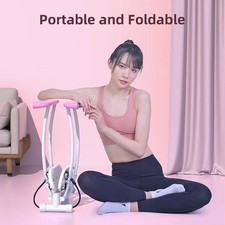 Ski exercise machine leg - machine,