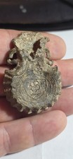 Ancient Medieval Pilgrims Ampula With Unique Design Metal Detecting Find