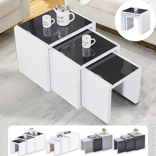 High gloss nest - 3, tables