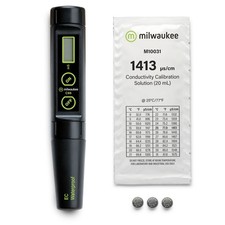 Milwaukee Waterproof EC Tester with ATC – Accurate Hydroponic Nutrient Meter