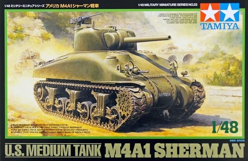 Tamiya 32523 m4a1 sherman - tamiya,