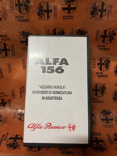 Alfa romeo 156 vhs - alfa,