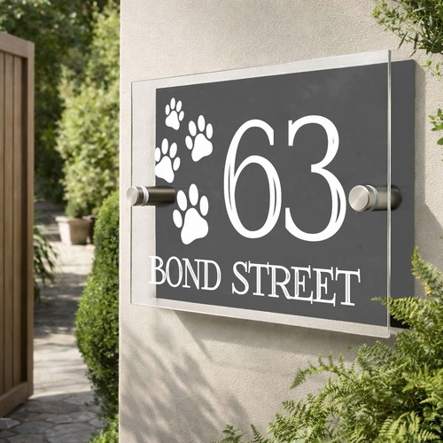 Modern plaque gift acrylic - plaque,