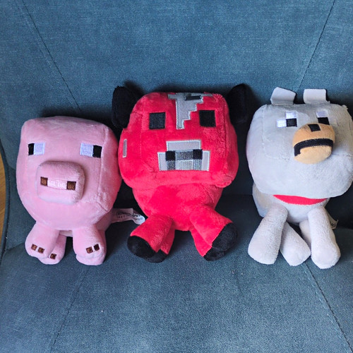 Mojang minecraft plush - mojang, soft
