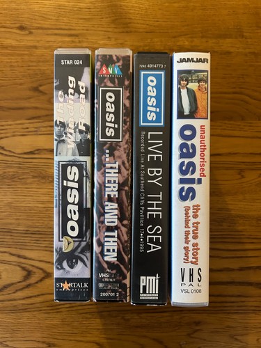 Bundle oasis vhs - bundle, cassettes
