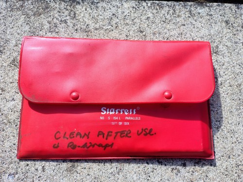 Starrett 154 parallels set - starrett,