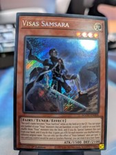 YuGiOh! Visas Samsara AGOV-EN004 Secret Rare 1st Ed