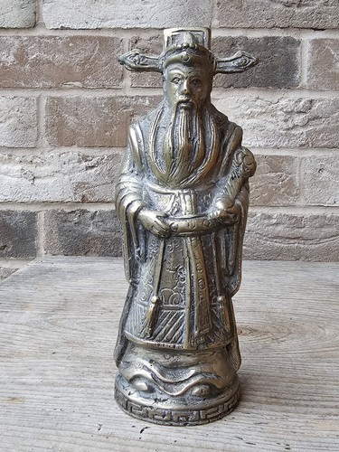 Vintage cast silvered brass - vintage,