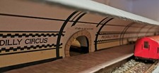 OO Gauge London Underground Station Tube Platform Tile Brick Model Papers Kit