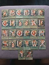 Alphabet Cherub Set of Postcards