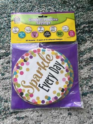 New confetti positive sayings - confetti,