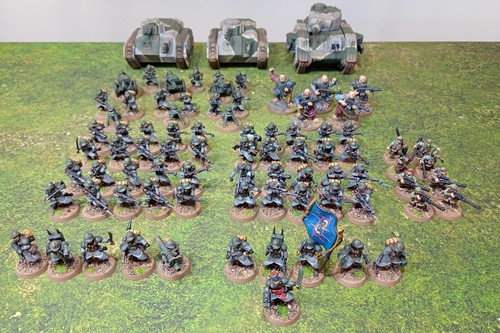 Painted 28mm 40k style - , astra