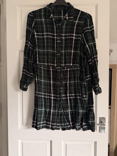 Primark tartan shirt dress - tartan,