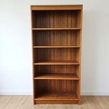 Large Danish Teak Bookcase