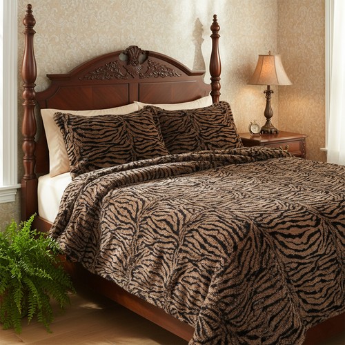 Tie dye mink fleece duvet - fleece,