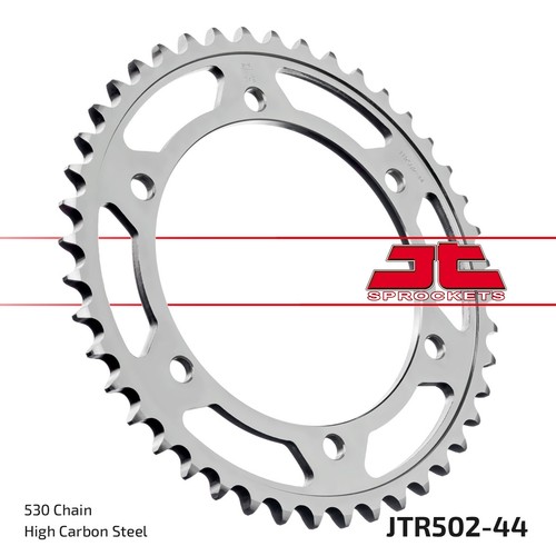 Rear sprocket tooth - 44, pitch