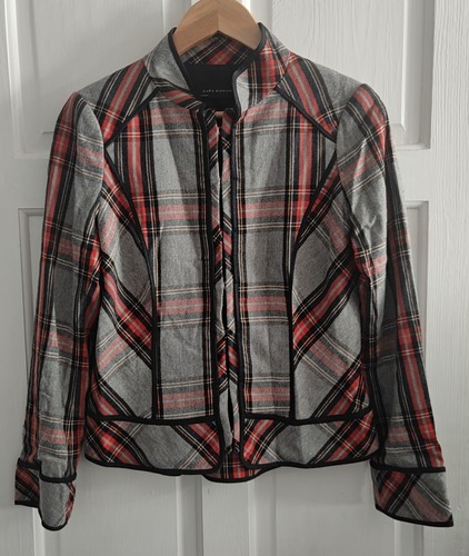 Zara woman tartan plaid - woman,,