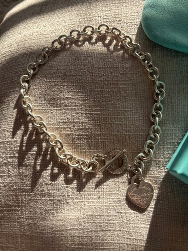 Return tiffany heart tag - return,