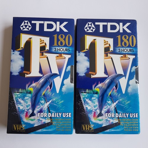 Tdk vhs blank media video - vhs,