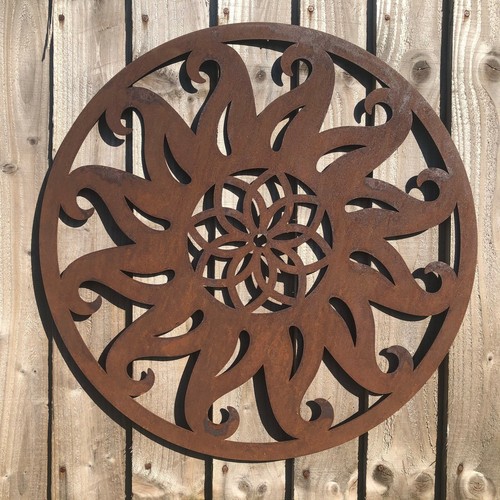 Metal sun wall - wall, home
