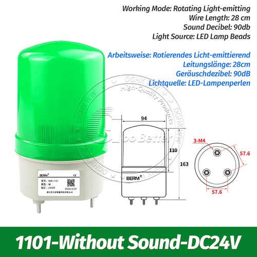 Led flashing warning beacon - flashing,