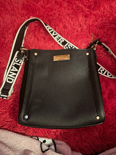 River island black - black, faux