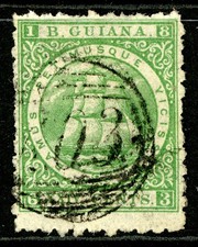 British Guiana 1866 QV 24¢
