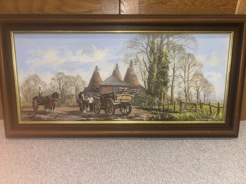 Watkins signed oil - signed, painting