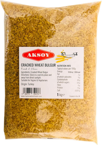 Cracked wheat coarse bulgur - cracked,