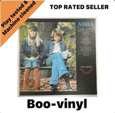 Abba ~ Greatest Hits ~ Vinyl LP Record Italian Issue EX / EX